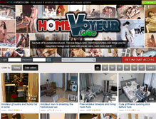 Tablet Screenshot of homevoyeurvideo.com